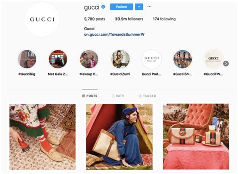 gucci instagram followers|Gucci Instagram post.